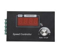 Tacdas Contrôleur de Vitesse de Moteur PWM DC 6-60 V 30 A avec Affichage Numérique et PCB Robuste - Parfait pour Diverses Machines