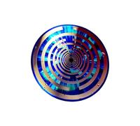 Tacdas Disque Polarisé de L'Oscillateur Multi-Ondes Lakhovsky MWO 100 mm pour la Méditation, L'Équilibre et la Résonance de la Cellule Énergétique