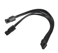 Tacdas Double Câble d'alimentation de Carte VidéO GPU 6 Broches à Mini 12 Broches pour SéRie RTX30 3070 3080 3090, 7,8 Pouces (20 Cm)