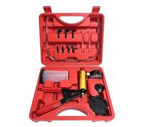 Tacdas Ensemble de Pompe à Vide Manuelle Kit de Réparation de Pompe à Vide de Détecteur de Manomètre de Pression de Pompe en Aluminium