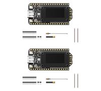 Tacdas ESP32S3+ SX1262 2Pcs Mise à Niveau Heltec WiFi Lora 32 V4 LoRaWAN Nœud Lora Meshtastic BLE 28dbm Puissance de Transmission