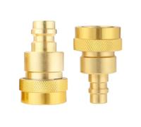 Tacdas Kit de Conversion R134a Vers R1234yf, Adaptateur, Connecteur Haute et Basse Tension Réglable, Système de Réfrigération pour Climatiseur