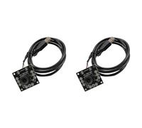 Tacdas Lot de 2 modules de caméra OV9281, obturateur global 120 fps 720p, webcam monochrome, 1280 x 720, enregistrement à haute fréquence d'image, lecteur USB gratuit