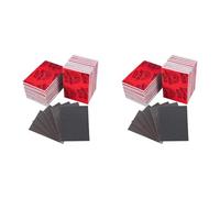 Tacdas Lot de 36 Éponges de Ponçage Grain 320-2500, Tampon Éponge de Ponçage Extra Fin, Bloc de Ponçage en Mousse Souple, Papier de Verre Humide et Sec