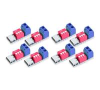 Tacdas Module de Carte de Déclenchement USB-C PD PD/QC, Charge USB Type-C Vers Chargeur Haute Vitesse 12 V, Alimentation Boost (8 Pièces)