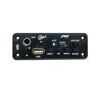 Tacdas Module Radio FM Rechargable 2x5w Amplificateur Bluetooth MP3 Decoder Board Car Car MP3 Player Microphone TF USB Amplificador