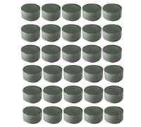 Tacdas Mousse Florale, 30 Pièces Séries Blocs de Mousse Florale Sèche Ronde, Blocs de PolystyrèNe Vert pour Fleurs Artificielles, IdéAl pour Les Fleurs