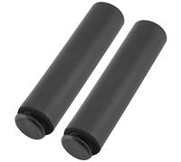 Tacdas Poignees de Guidon Moto BMX Velo de Montagne ultraleger en Silicone (Noir)
