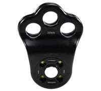 Tacdas Poulie de Traction d'escalade 30KN, Poulie Simple à Trois Trous pour la de Hitch, pour l'escalade, la en Rappel et Les Sports de Tyrolienne.