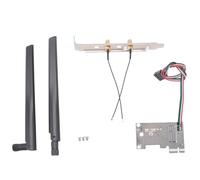 Tacdas pour L'Adaptateur de Carte Réseau sans Fil Compatible AX200 Bluetooth 5.1 WiFi 6 NGFF A/E-Key Carte WiFi vers Adaptateur SSD NVME M.2 NGFF Key-M.