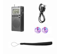 Tacdas Radio Portable avec 2 Boules Lumineuses à LED pour Chat, Kit D'Équipement 3 Pièces pour, Le Bureau et L'Extérieur, Équipement Paranormal