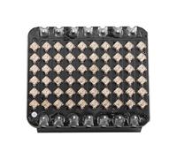 Tacdas RGB Matrix Soldered XIAO-6x10-RGB-Matrix WS2812B RGB LED Matrix Panel Programmable Pixel Display for -XIAO, DIY Lighting Projects