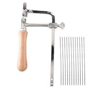 Tacdas Scie Professionnelle Ajustable Arc Bois Manche de Cadre de Scie Outils de Main Cadre de Scie Bijoutier