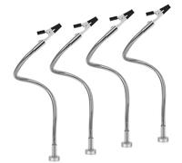 Tacdas Serre-Joint à Col de Cygne Flexible en Métal, 4 Pièces, Outil de Soudage pour Troisième Main