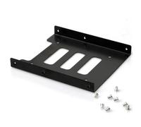Tacdas Support de Disque Dur 2,5 vers 3,5 Cage de Disque Dur Bracket de Disque Dur Multi-Fonction pour Disque à État Solide SSD, Facile à Utiliser