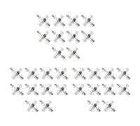 Tacdas Titulaire de Bouton de Rideau Magnétique en Métal ÉCran de Fenêtre Détachable Boucle D'Aimant Rideaux de Chambre étanches à La Lumière Clip de Fermeture 20Pc