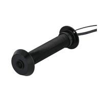 Tacdas Tuya Smart Life 1080P Caméra de porte numérique avec trous d'observation WiFi IR Vision nocturne Prise UE Noir