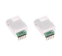 Tacdas Z19 -Z19E Lot de 2 modules de capteur infrarouge CO2 à dioxyde de carbone NDIR pour moniteur de CO2 400-5000 Ppm UART PWM (A)