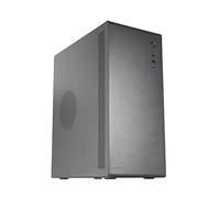 Tacens Aero,Boîtier PC ATX,Structure Métallique Robuste, Grille Frontale,1xVentilateur Arrière 120mm Ultra-Silencieux,Support 3X Ventilateurs Frontaux,Boîtier Gaming Moyen Tour,USB 3.0,Noir