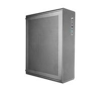 Tacens AEROSLIM500, Boîtier PC MicroATX, Panneaux Mesh Anti-poussière, Alimentation TFX 500W, Ventilateur Frontal FDB 90mm, Mini-Tour Slim Compatible MicroATX et Mini-ITX, USB-C et USB 3.0, Noir