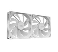 Tacens Anima AF12X2, Kit 2x Ventilateurs 120mm, Fonctionnement Ultra-Silencieux, Paliers FLUXUS, Flux d’Air Optimisé, Structure Renforcée Anti-Vibrations, Performance Thermique Efficace, Blanc