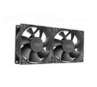 Tacens Anima AF8X2, Kit 2x Ventilateurs 80mm, Fonctionnement Ultra-Silencieux, Paliers FLUXUS, Flux d’Air Optimisé, Structure Renforcée Anti-Vibrations, Performance Thermique Efficace, Noir
