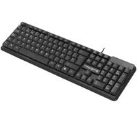 Tacens Anima AK0ES, Clavier à membrane professionnel, Layout Espagnol, Noir