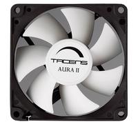 Tacens Ventilateur d'ordinateur Aura II 8 cm (+60 000 h, système anti-poussière) Noir