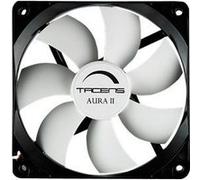 Tacens Ventilateur d'ordinateur Aura II 9 cm – +60 000 h – Système anti-poussière – Noir