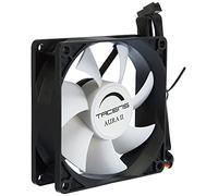 Tacens Aura II - Ventilateur d'ordinateur (8 cm, +60 000 h, système anti-poussière), noir