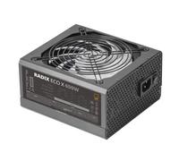 Tacens Radix ECO X 650 Alimentation ATX 650W, 80 Plus Bronze, Noir | Garantie 6 Ans, Ventilateur 140mm FDB, Certifié 80Plus Bronze, Efficacité Énergétique 86 %, SMD et DC-DC