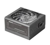 Tacens Radix ECO X 650, Alimentation PC ATX 650W, 6 Ans Garantie, Technologie Silencieuse AI-RPM, +87% Efficacité, Noir