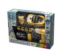 Tachan 7838071M Taxi Voiture avec Son et Montage électrique Radio Control Jaune