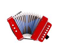 Tachan - Accordéon pour enfant à échelle - Avec système d'apprentissage couleurs et flèches - Accordéon conservatotio avec 7 touches (CPA Toy Group 790T00687) Multicolore