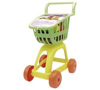 Tachan - Chariot Supermarché avec Alimentaire, Couleur Vert et Jaune (Vicam 91 A)