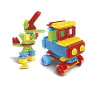 TACHAN CPA Toy Group 703T01046 Lot de 150 Blocs de Pics à Construire - Pièces texturées et emboîtables pour créer des Figurines, Jouet éducatif pour la créativité et la motricité Fine (CPA Toy Group