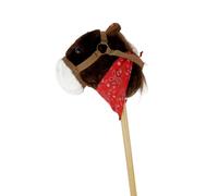 Tachan CPA Toy Group 727T00726 Tête de Cheval avec bâton, Sons pour Le Rendre Plus réaliste, Marron