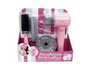 TACHAN CPA Toy Group 764T01072 Set de Coiffure pour Enfant avec sèche-Cheveux et Accessoires avec Peigne, Brosse, Pinces et diffuseur