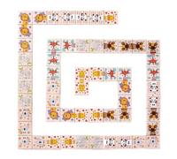 Tachan CPA Toy Group 795T00878 Dominos en Bois à emboîter avec 28 pièces et boîte de Rangement