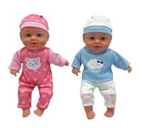 TACHAN CPA Toy Group 799T00992 Poupée bébé de 31 cm avec Corps Doux et Amovible Deux modèles Assortis