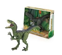 Tachan Figurine Articulée De Vélociraptor Avec Lumières Et Sons