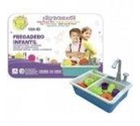 Tachan- Fregadero Infantil Con Bomba De Agua, Color Azul (Cpa 77877)