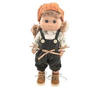 TACHAN Jara Poupée Pepone 40 cm - Courageuse et Curieuse - Moufles potelées et Visage Doux (CPA Toy Group 788T01060)