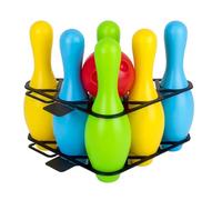 Tachan - Jeu de quilles - Comprend 6 quilles et Une Balle - Matériau résistant - Facile à Transporter (CPA Toy Group 778T00885)