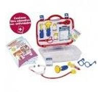 Tachan- Maletín Médico Doctor Deluxe, Color Rojo/Azul (Cpa Toy Group 9908)