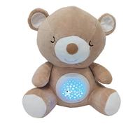 TACHAN - Ours projecteur avec lumière et Son - Effet lumières et mélodies relaxantes - Ours avec lumière de Nuit (CPA Toy Group 786T00712)