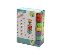 Tachan PL1016 Toboggan à Boules Multicolores 6 hauteurs