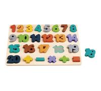 Tachan Puzzle en Bois - Apprentissage des Chiffres, des quantités et des premières opérations (CPA Toy Group 795T00844)