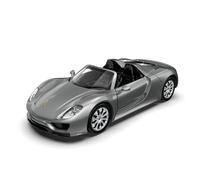 Tachan ! Toys OUVRE LA Magie Porsche 918 Spyder Grey - Échelle 1:32 - avec rétrofriction - +3 Ans (CPA Toy Group 773T00959)