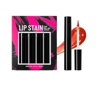 Tache De Crayon À Lèvres - Tache À Lèvres Peel Off | 4mlx6pieces Ensemble De Teintes À Lèvrs Mates Imperméables Et, 6 Pièces Hautement Pigmentées Pour Les Femmes, Ses Filles, Sa Sœur, Sa Pet